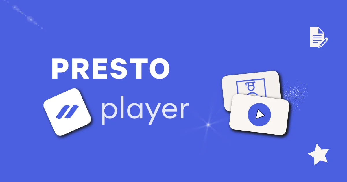 How to Add Presto Player Videos to FluentCommunity Courses